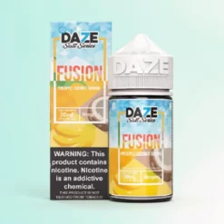 7 Daze Fusion Salts – Ananas Coco Banane Glacé Sel Nicotine