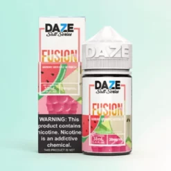 7 Daze Fusion Salts – Framboise Pomme Pastèque Sans Tabac
