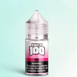 Keep It 100 Salt Pink eJuice – E-liquide framboise pastèque