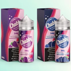 Chubby Bubble Original 2 Bottle Bundle 200 vape Raisin Framb.