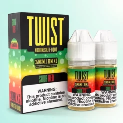 Twist e-Liquids Salt Sweet & Sour eJuice Pastèque 2x30ml