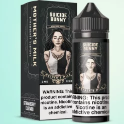 Suicide Bunny Mother’s Milk eJuice – Crème fraise gourmande