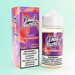 Cloud Nurdz Raisin Fraise eJuice Vape 100ml