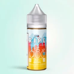 Vape 100 Ripe Collection Pêche Mangue Ananas 30ml e-liquide