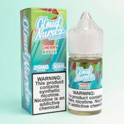 Cloud Nurdz Iced Salts Cerise Pomme Menthol eJuice