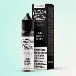 Coastal Clouds Red White and Berry - e-liquide bomb pop