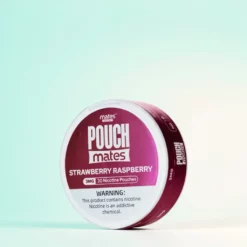 Pouch Mates Nicotine Pouches Fraise Framboise 3% et 6%