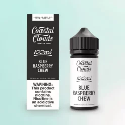 Coastal Clouds Blue Raspberry Chew e-liquide sucré et fruité