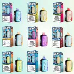 NEXA PIX 35000 Bouffées Jetable Glace Framboise Bleue