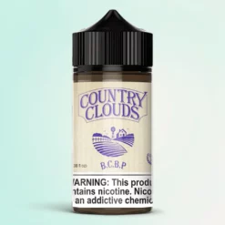Country Clouds Pudding Myrtille Pain de Mais Gourmand 100ml