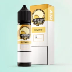 Air Factory Custard eJuice 60mL 3mg Vanille e-liquide