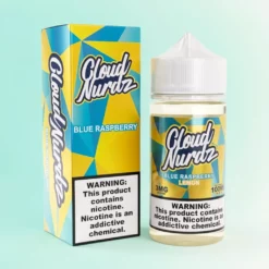 Cloud Nurdz Blue Raspberry Lemon e-liquide high-VG