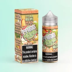 Nomenon Free Noms e-liquide Sub-Ohm Poire Pomme Verte Pêche