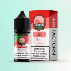 Air Factory Salt Pomme Rouge E-liquide aux sels de nicotine