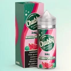 Chubby Bubble Melon eJuice 6mg e-liquide pastèque bubble-gum
