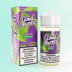 Cloud Nurdz Raisin Pomme e-liquide 100mL